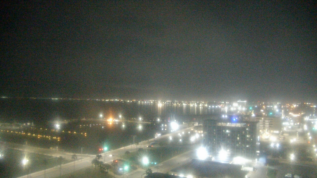 Thumbnail for current weather camera view from First Community Bank in Corpus Christi, Texas