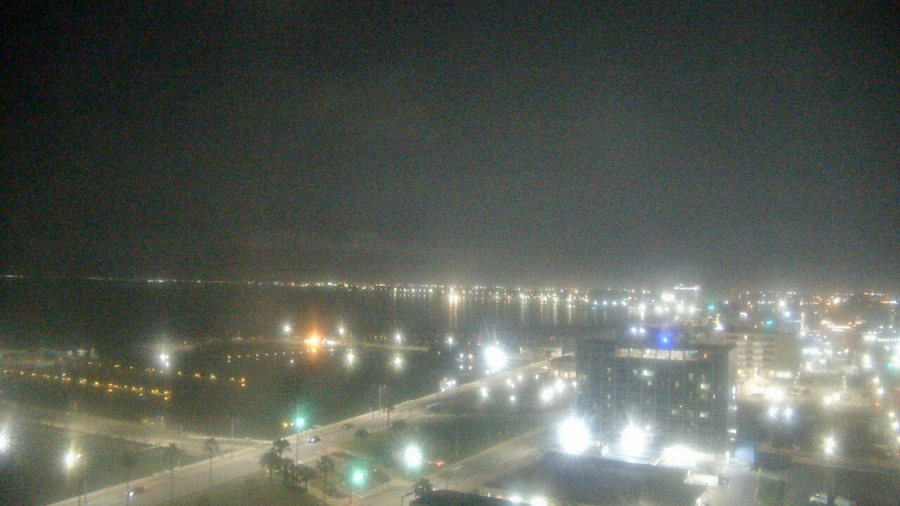 Thumbnail for current weather camera view from First Community Bank in Corpus Christi, Texas