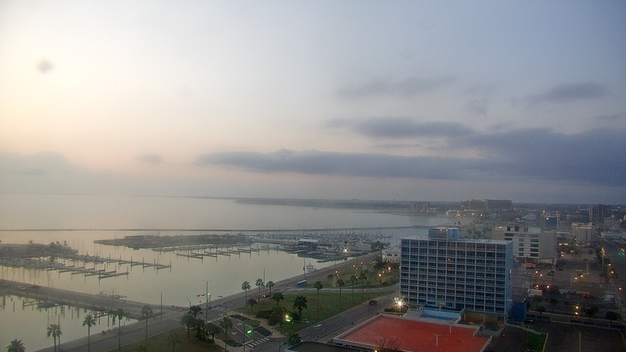 Thumbnail for current weather camera view from First Community Bank in Corpus Christi, Texas