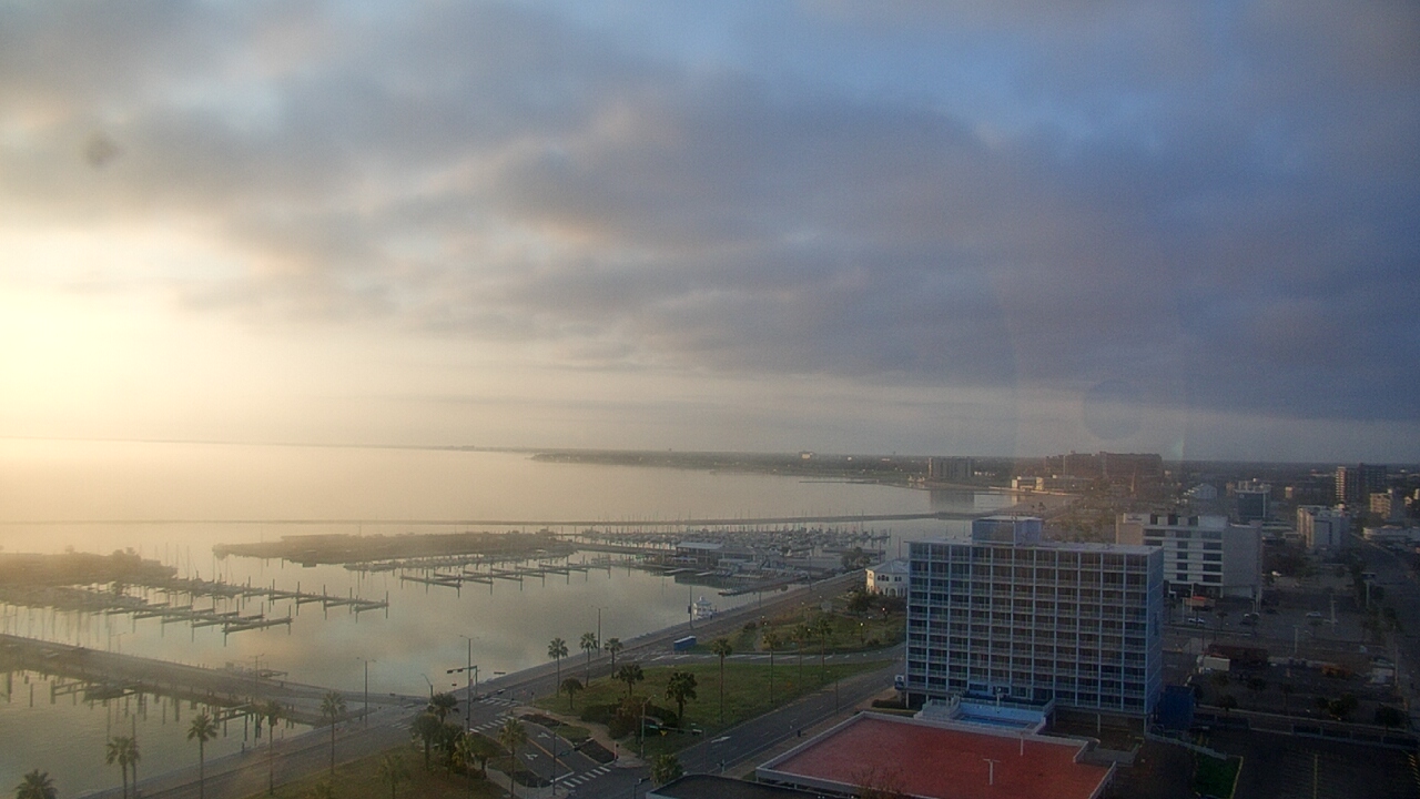 Thumbnail for current weather camera view from First Community Bank in Corpus Christi, Texas