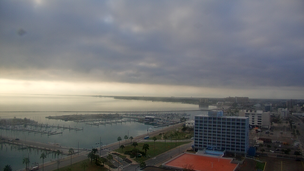 Thumbnail for current weather camera view from First Community Bank in Corpus Christi, Texas
