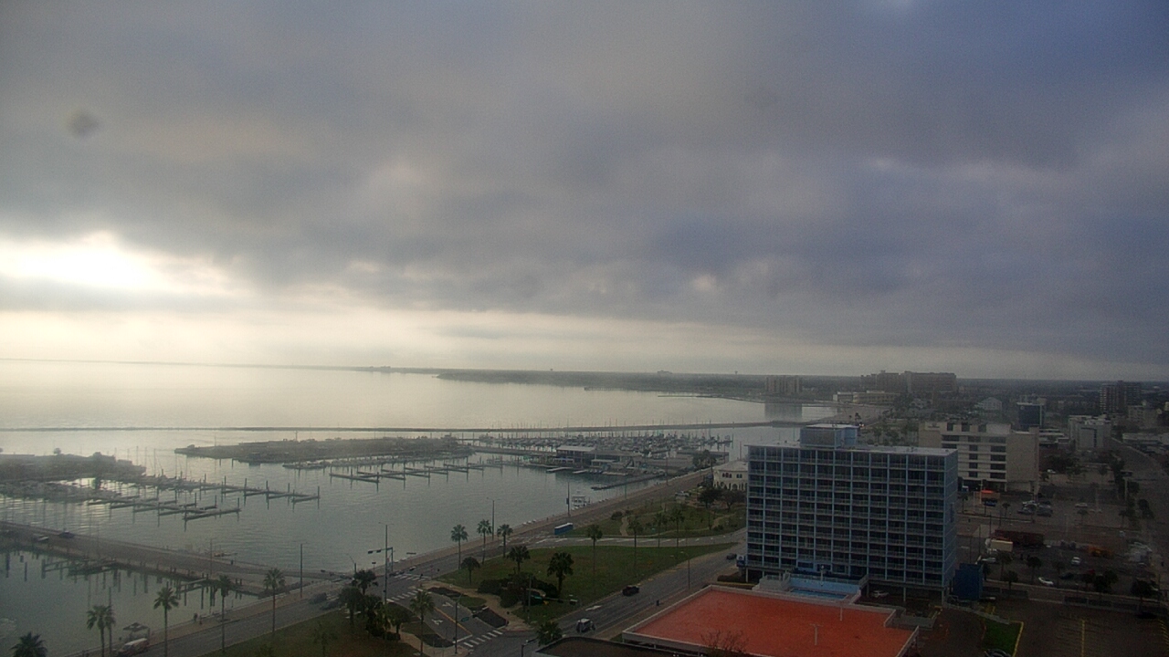 Thumbnail for current weather camera view from First Community Bank in Corpus Christi, Texas