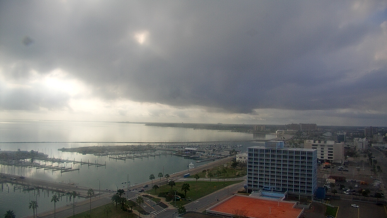 Thumbnail for current weather camera view from First Community Bank in Corpus Christi, Texas