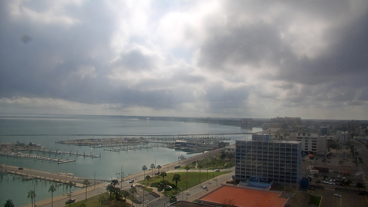 Thumbnail for current weather camera view from First Community Bank in Corpus Christi, Texas