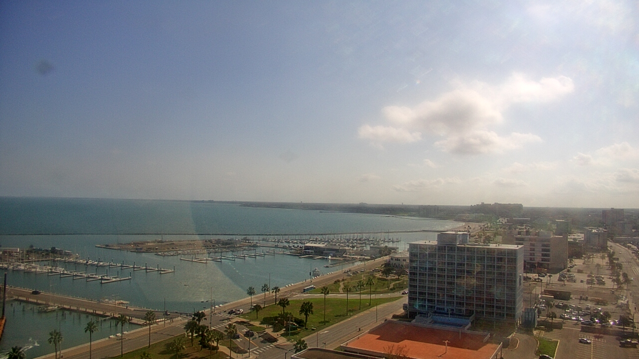 Thumbnail for current weather camera view from First Community Bank in Corpus Christi, Texas