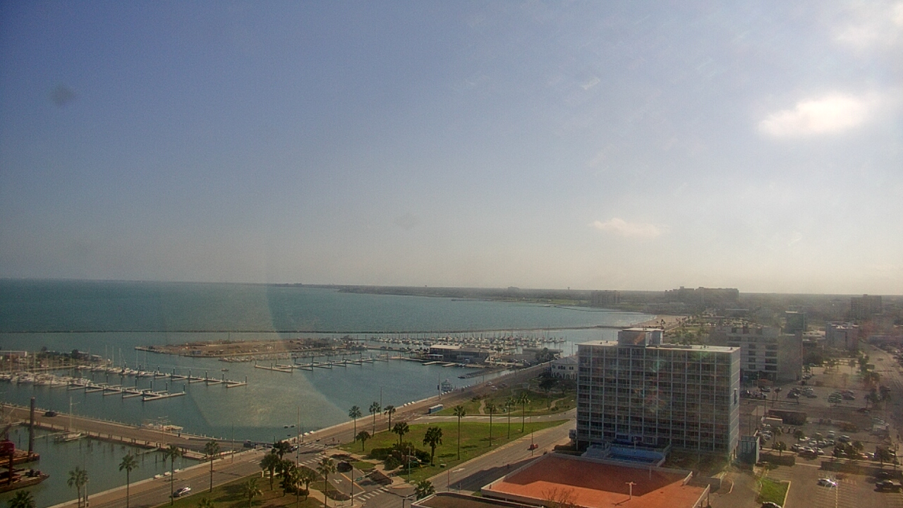 Thumbnail for current weather camera view from First Community Bank in Corpus Christi, Texas