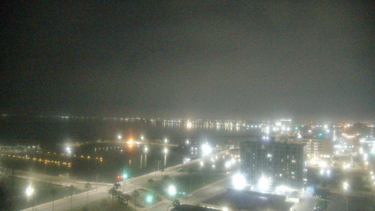 Thumbnail for current weather camera view from First Community Bank in Corpus Christi, Texas