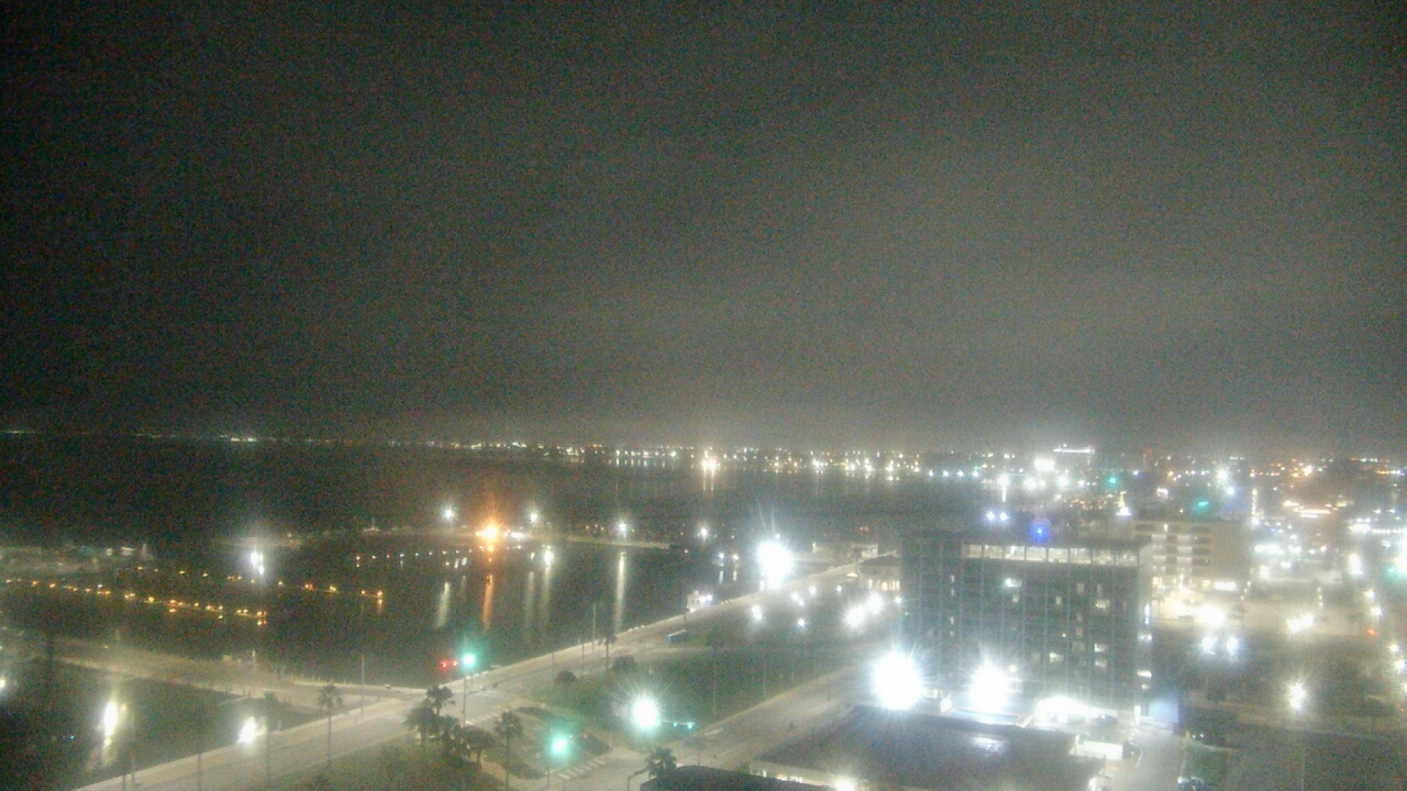 Thumbnail for current weather camera view from First Community Bank in Corpus Christi, Texas