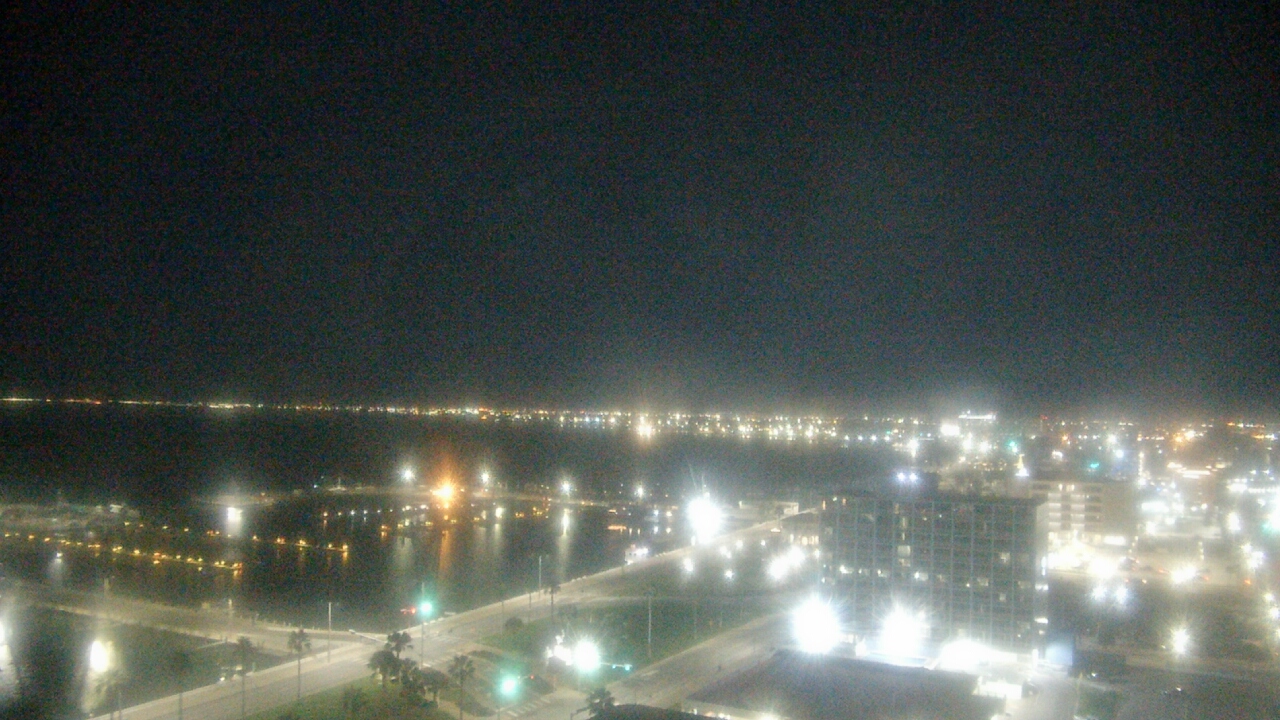 Thumbnail for current weather camera view from First Community Bank in Corpus Christi, Texas