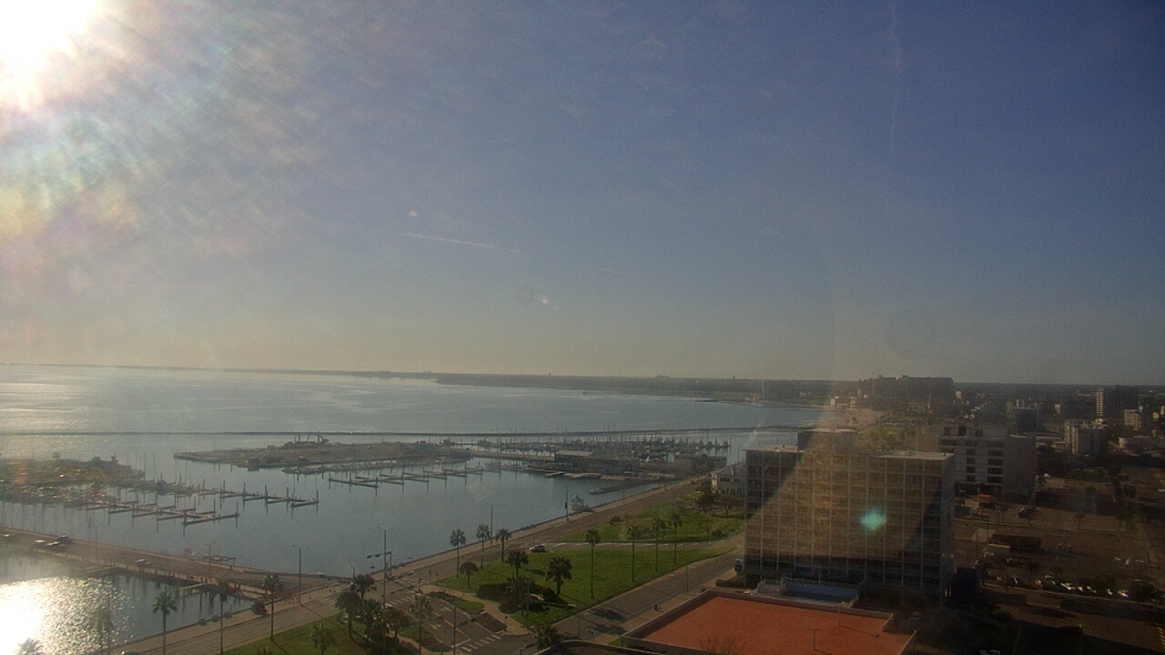 Thumbnail for current weather camera view from First Community Bank in Corpus Christi, Texas