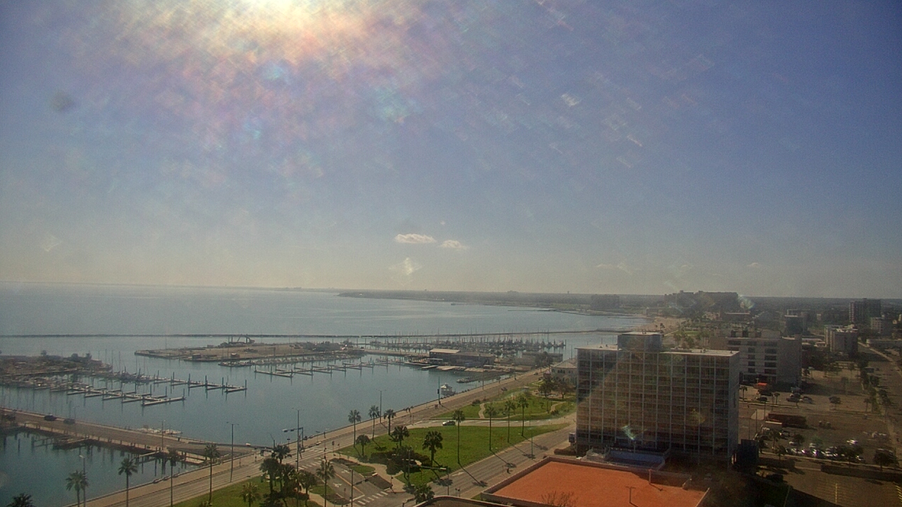 Thumbnail for current weather camera view from First Community Bank in Corpus Christi, Texas