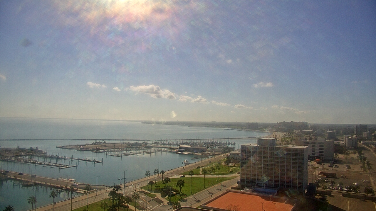 Thumbnail for current weather camera view from First Community Bank in Corpus Christi, Texas