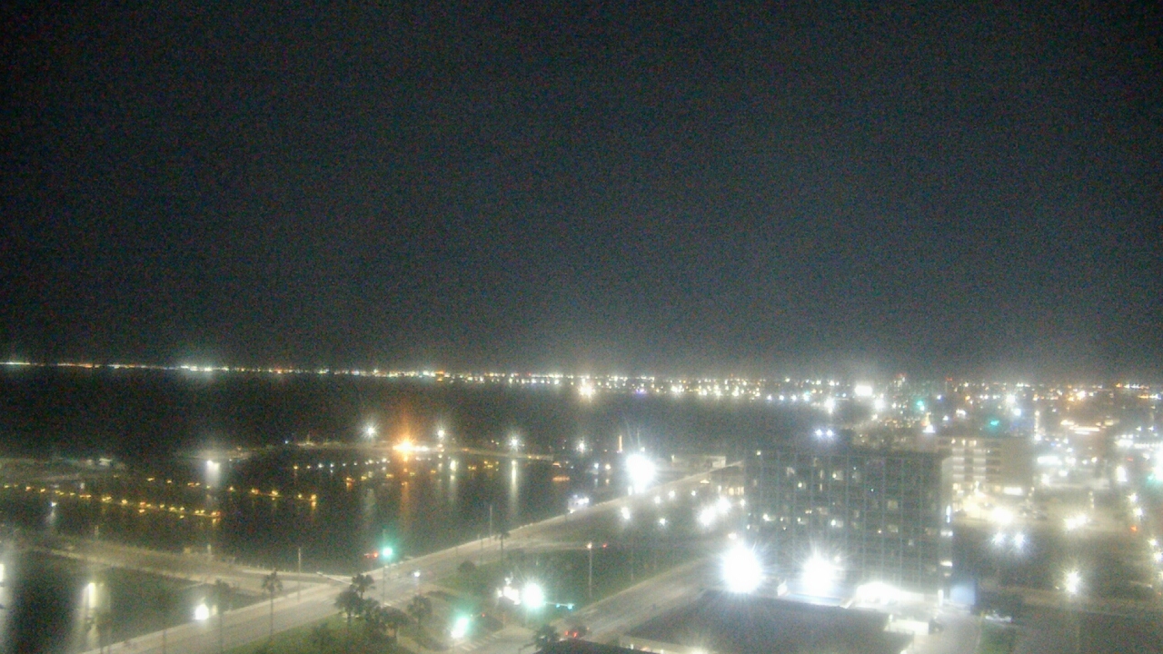 Thumbnail for current weather camera view from First Community Bank in Corpus Christi, Texas