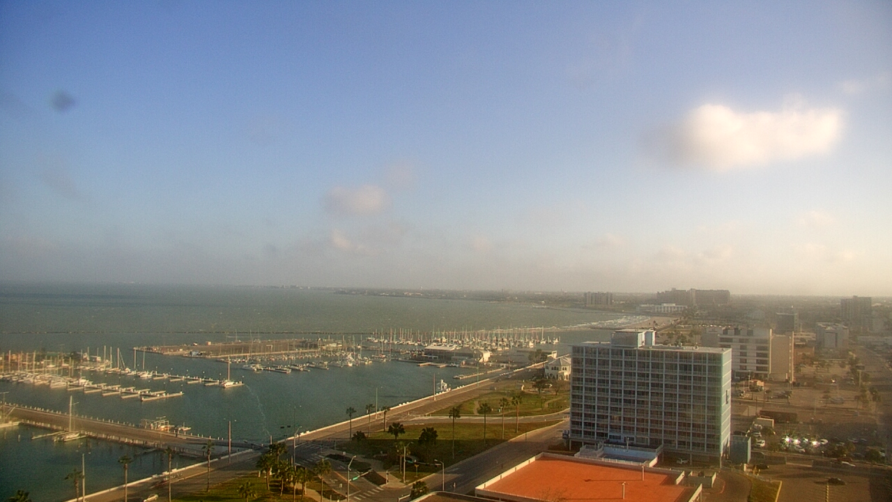 Thumbnail for current weather camera view from First Community Bank in Corpus Christi, Texas