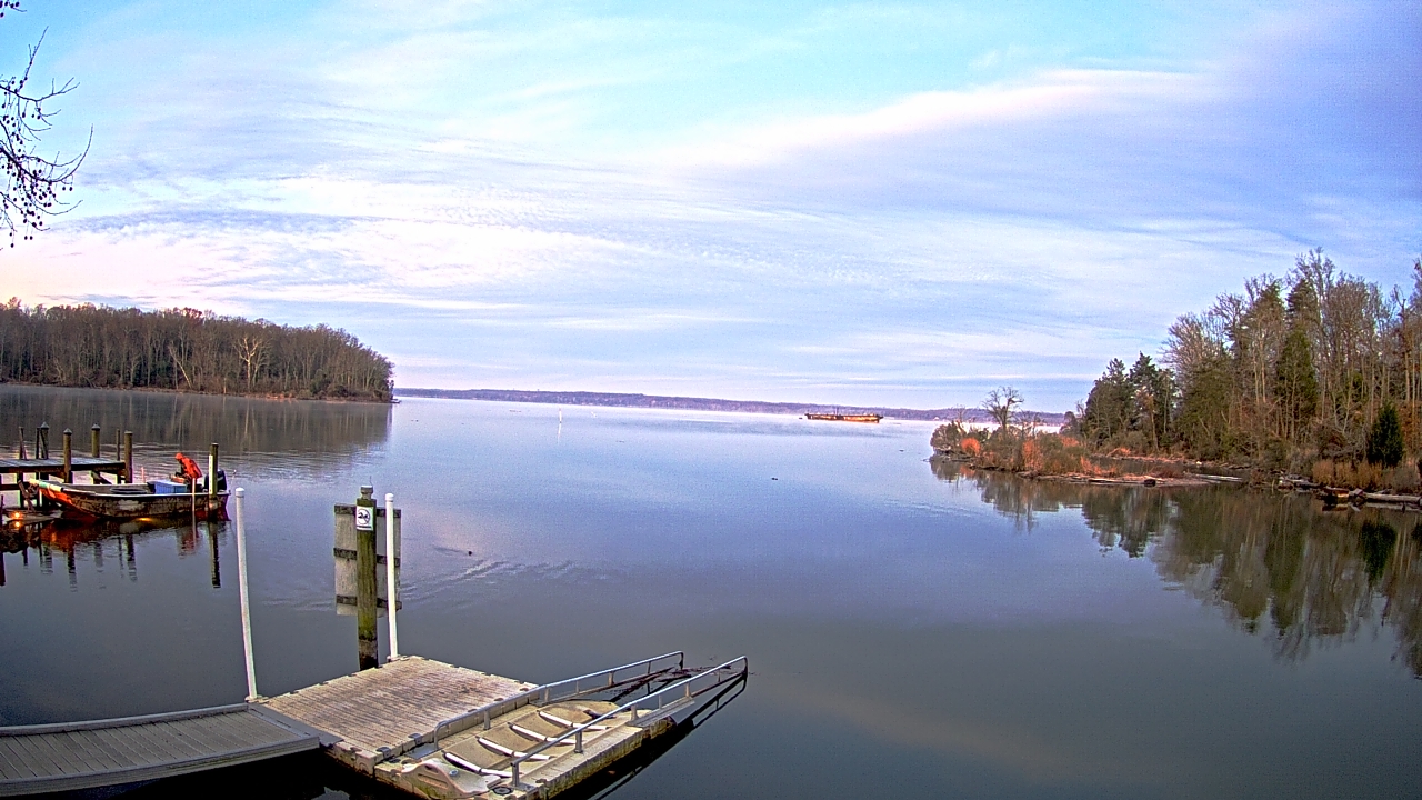 Thumbnail for current weather camera view from Mallows Bay in Indian Head, Maryland