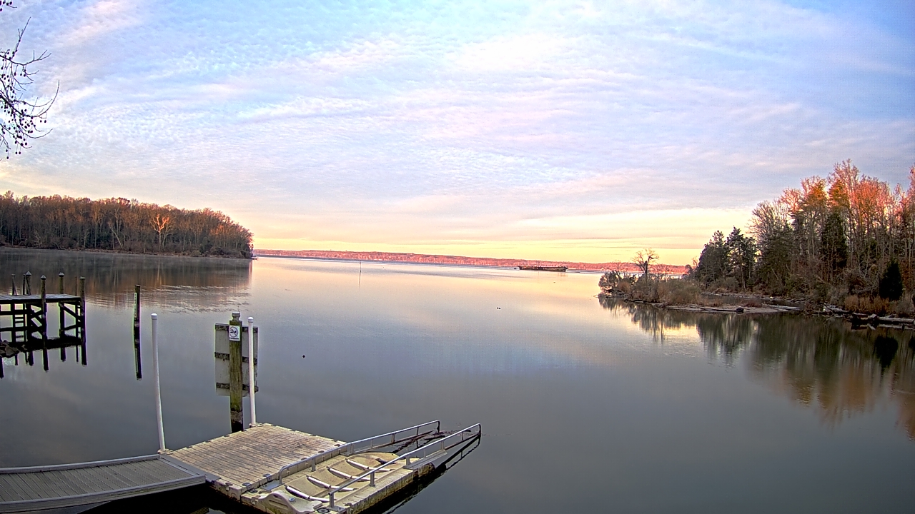 Thumbnail for current weather camera view from Mallows Bay in Indian Head, Maryland