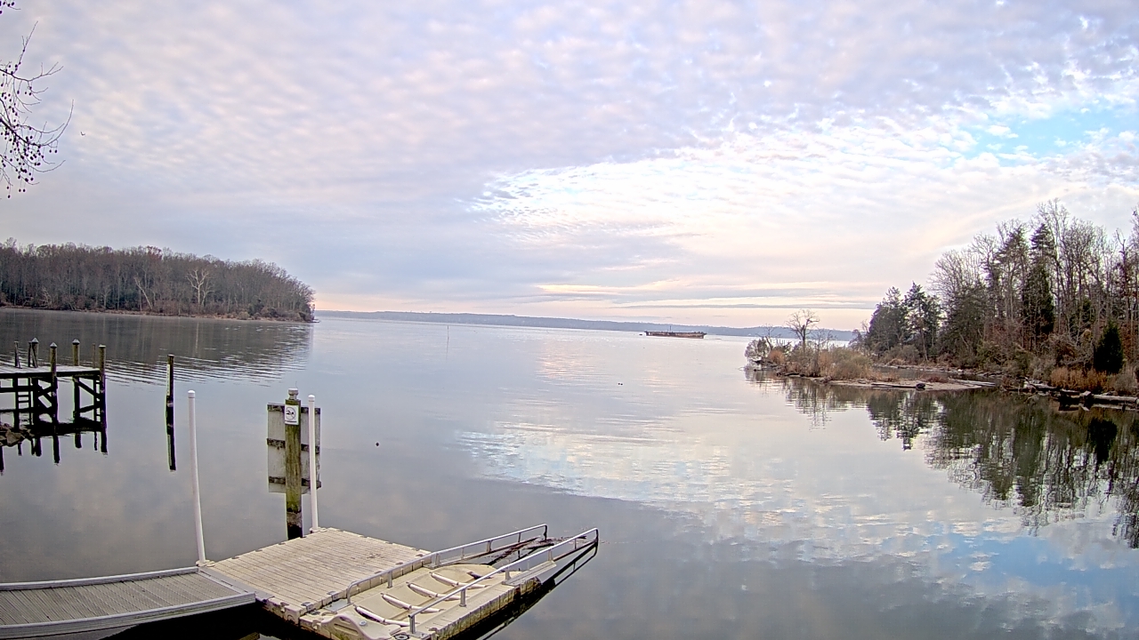 Thumbnail for current weather camera view from Mallows Bay in Indian Head, Maryland