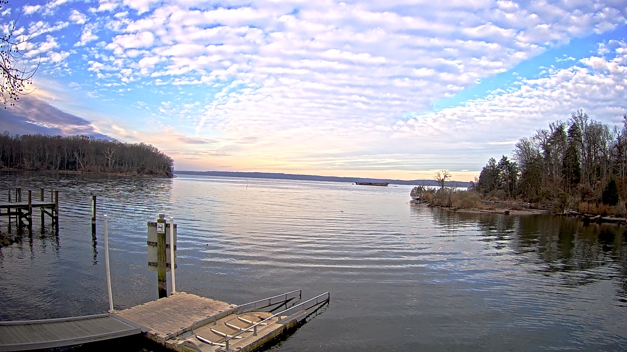 Thumbnail for current weather camera view from Mallows Bay in Indian Head, Maryland