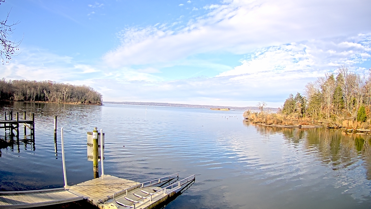 Thumbnail for current weather camera view from Mallows Bay in Indian Head, Maryland