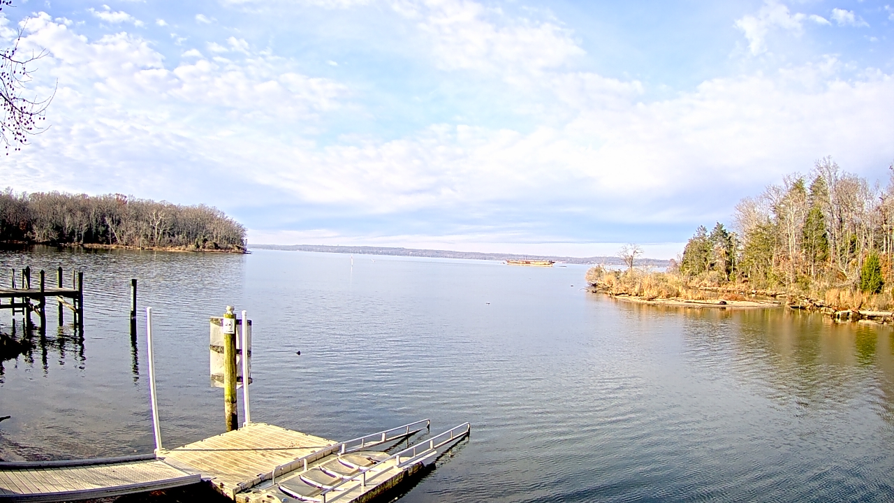 Thumbnail for current weather camera view from Mallows Bay in Indian Head, Maryland
