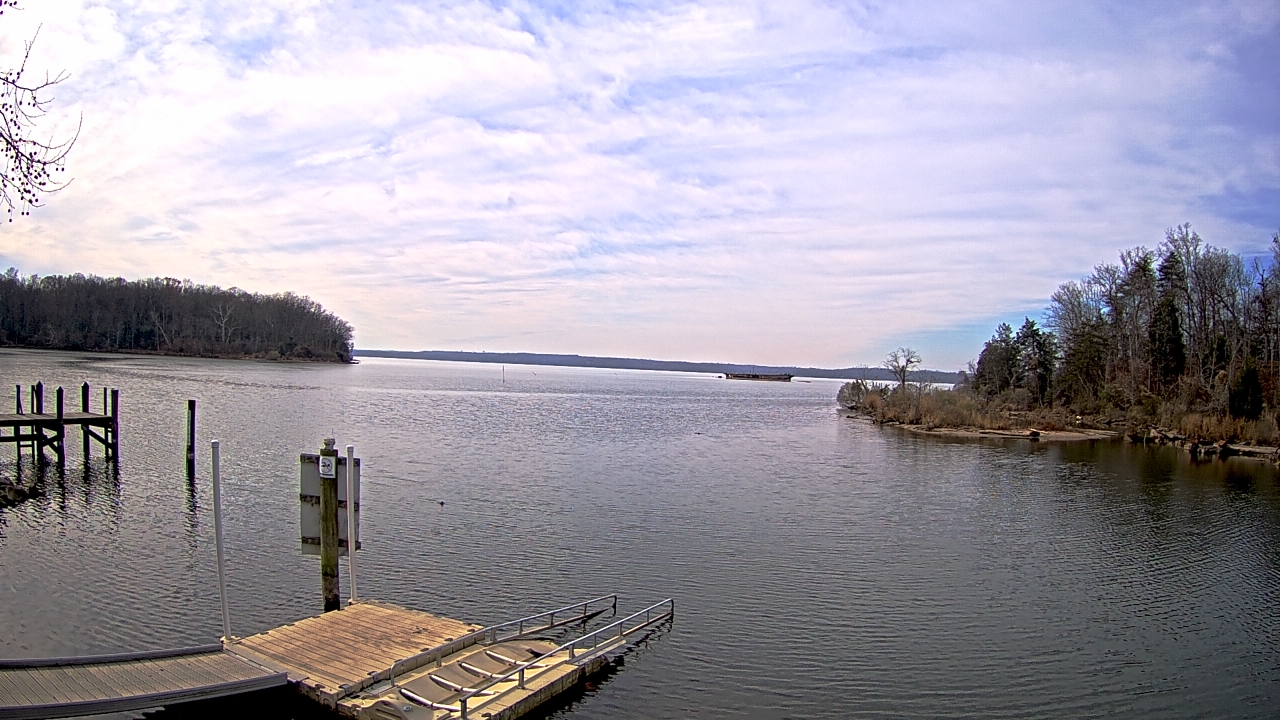 Thumbnail for current weather camera view from Mallows Bay in Indian Head, Maryland