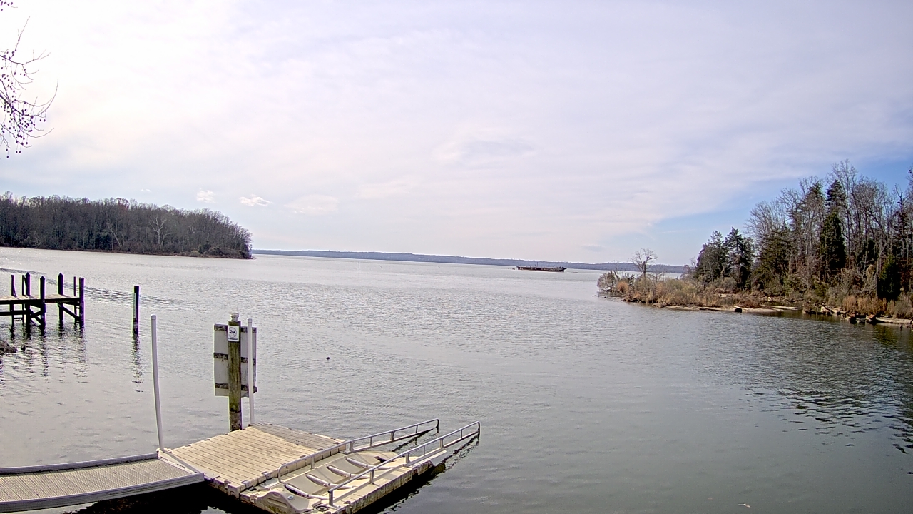 Thumbnail for current weather camera view from Mallows Bay in Indian Head, Maryland