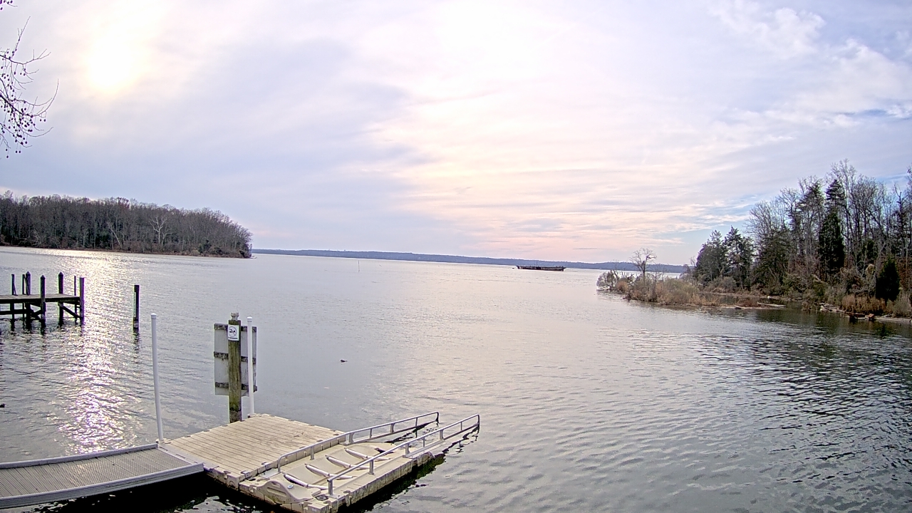 Thumbnail for current weather camera view from Mallows Bay in Indian Head, Maryland