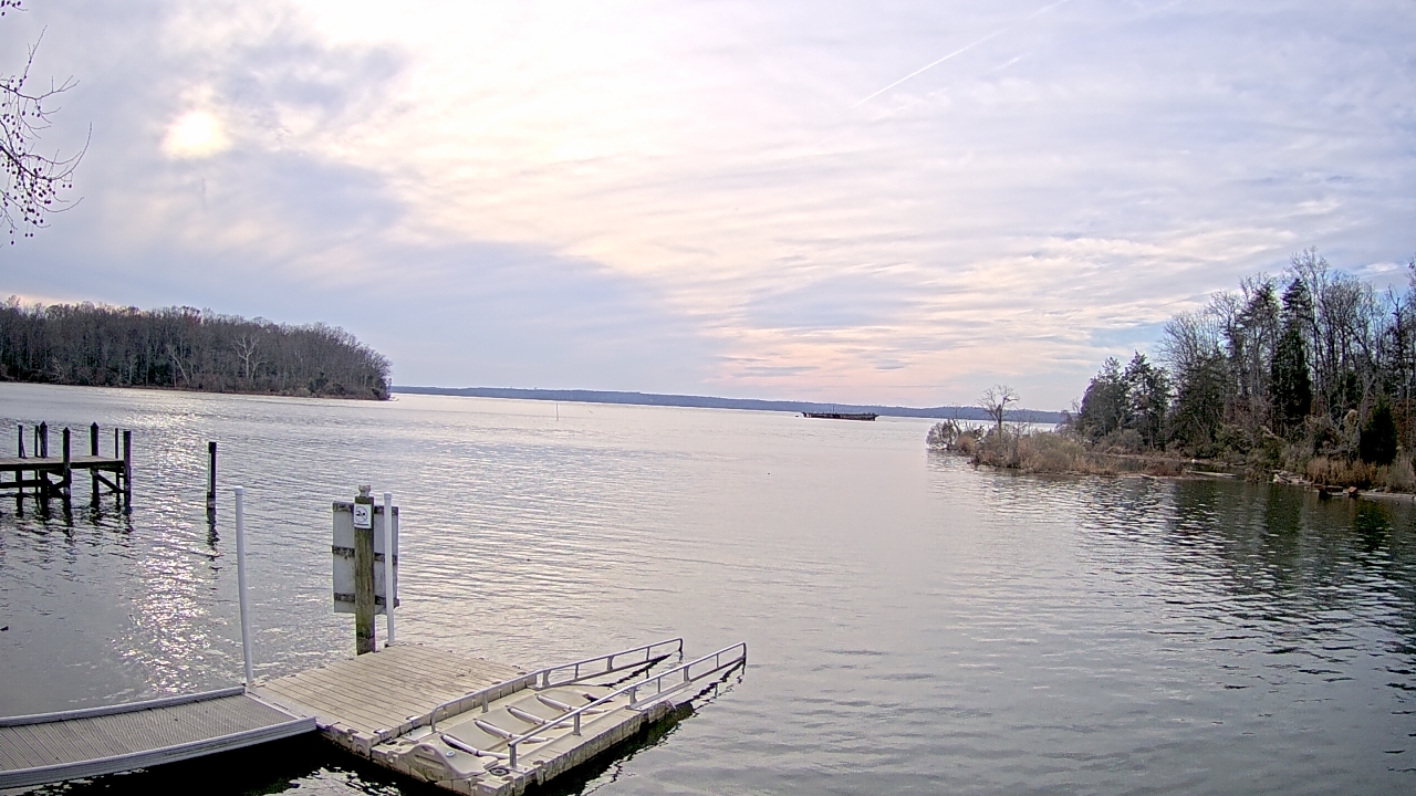 Thumbnail for current weather camera view from Mallows Bay in Indian Head, Maryland