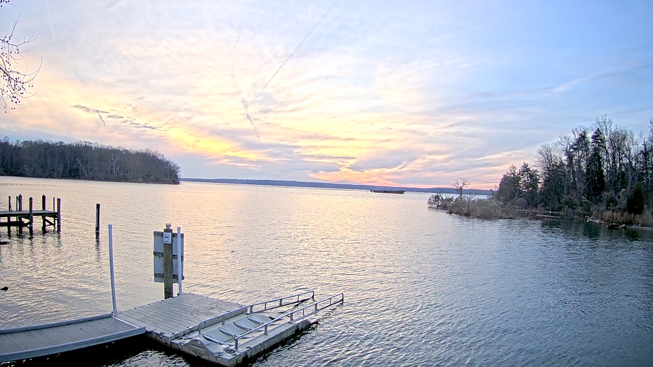 Thumbnail for current weather camera view from Mallows Bay in Indian Head, Maryland