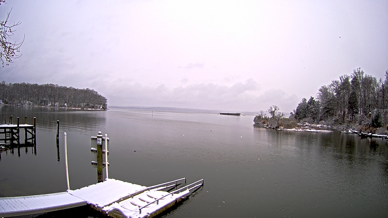 Thumbnail for current weather camera view from Mallows Bay in Indian Head, Maryland