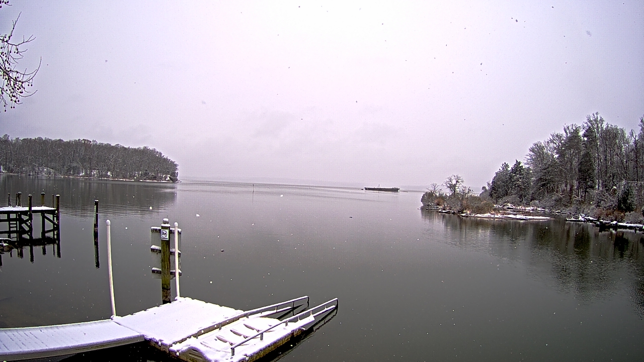 Thumbnail for current weather camera view from Mallows Bay in Indian Head, Maryland
