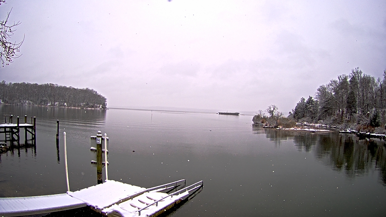 Thumbnail for current weather camera view from Mallows Bay in Indian Head, Maryland