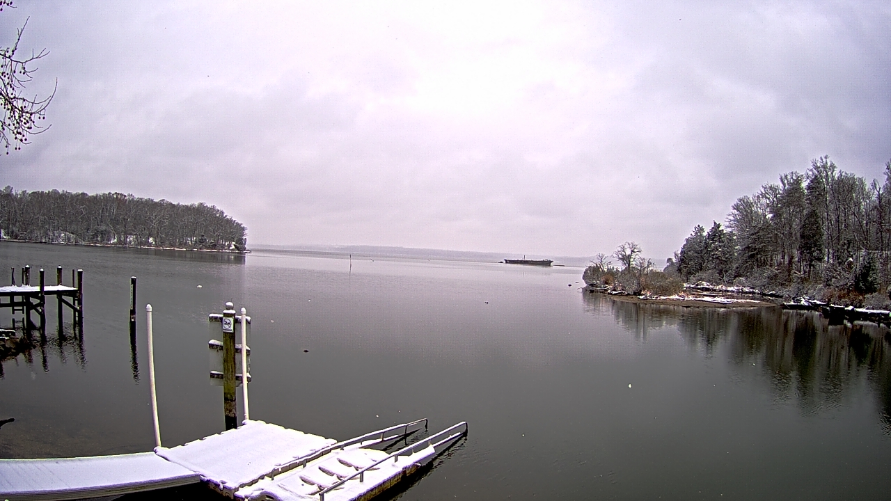 Thumbnail for current weather camera view from Mallows Bay in Indian Head, Maryland