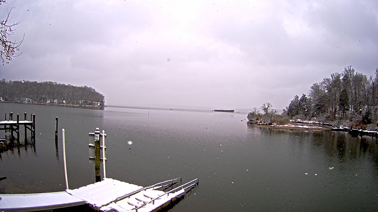 Thumbnail for current weather camera view from Mallows Bay in Indian Head, Maryland