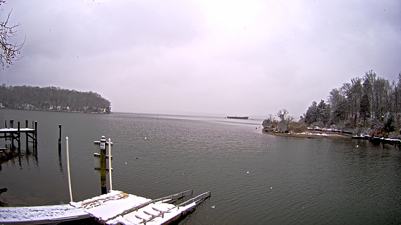 Thumbnail for current weather camera view from Mallows Bay in Indian Head, Maryland