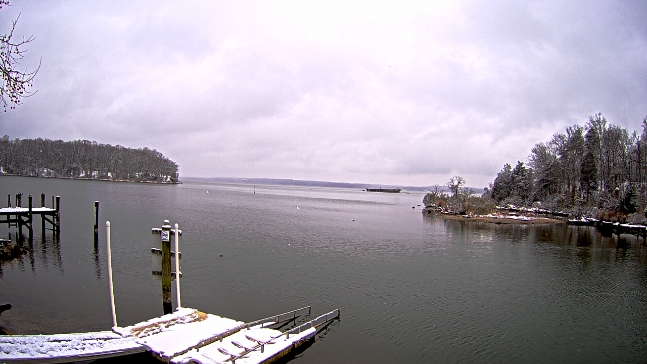 Thumbnail for current weather camera view from Mallows Bay in Indian Head, Maryland