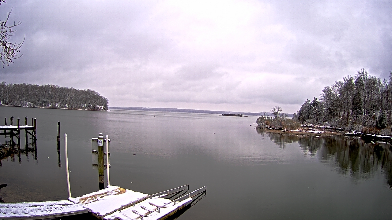 Thumbnail for current weather camera view from Mallows Bay in Indian Head, Maryland