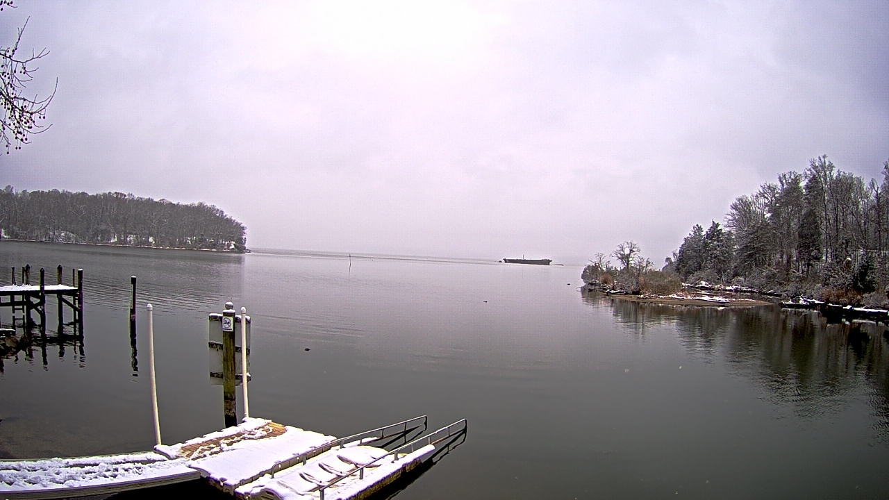 Thumbnail for current weather camera view from Mallows Bay in Indian Head, Maryland