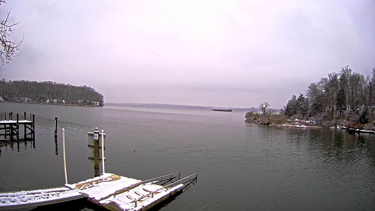 Thumbnail for current weather camera view from Mallows Bay in Indian Head, Maryland