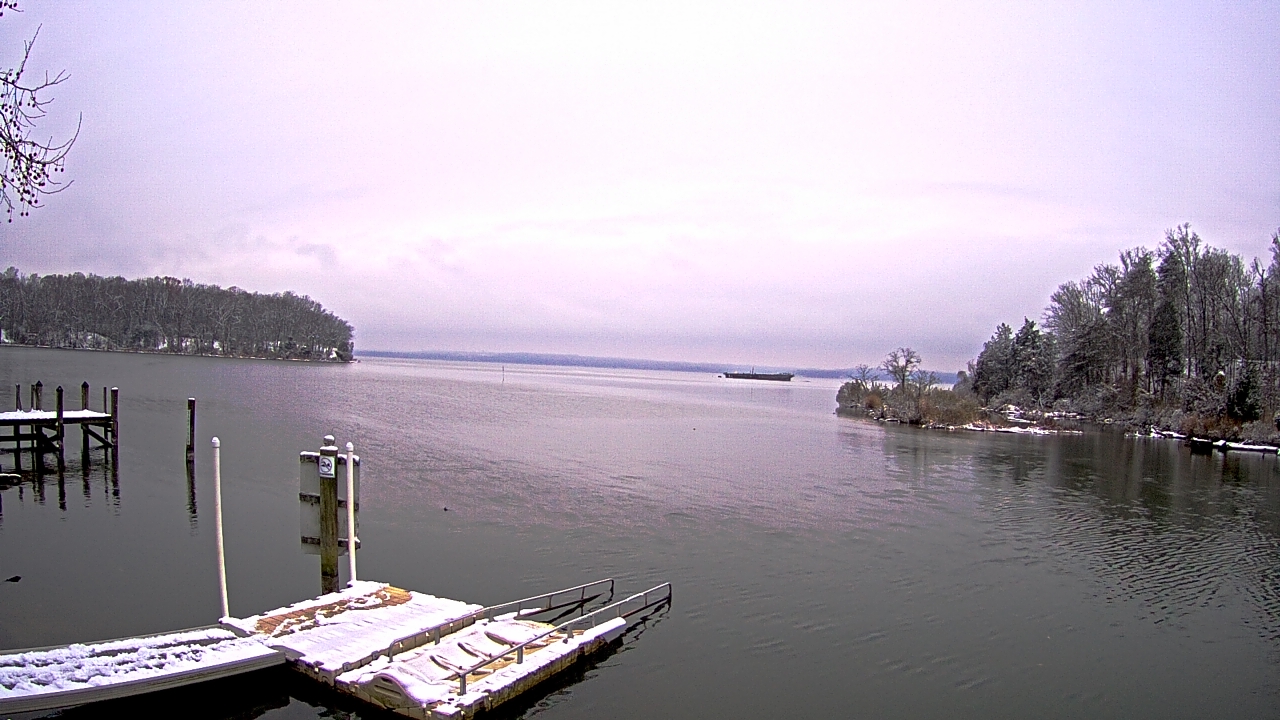 Thumbnail for current weather camera view from Mallows Bay in Indian Head, Maryland