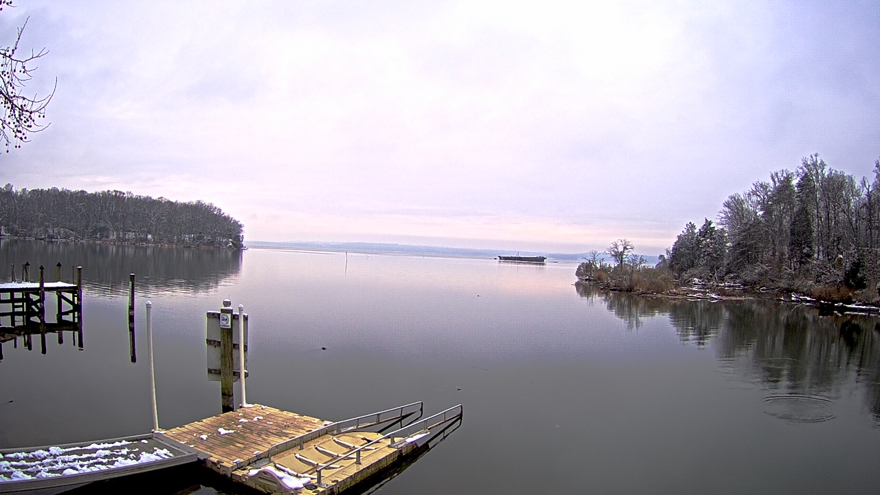 Thumbnail for current weather camera view from Mallows Bay in Indian Head, Maryland