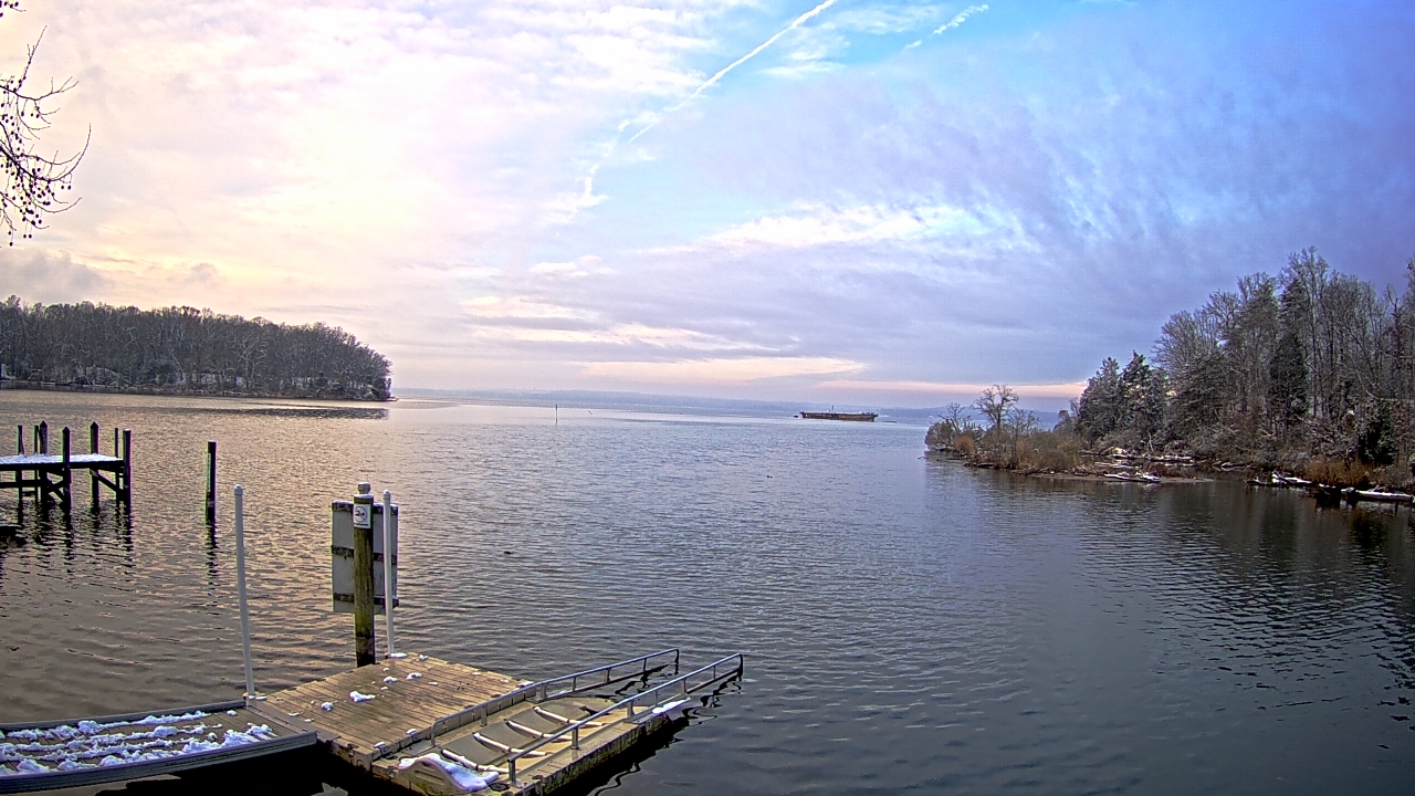 Thumbnail for current weather camera view from Mallows Bay in Indian Head, Maryland