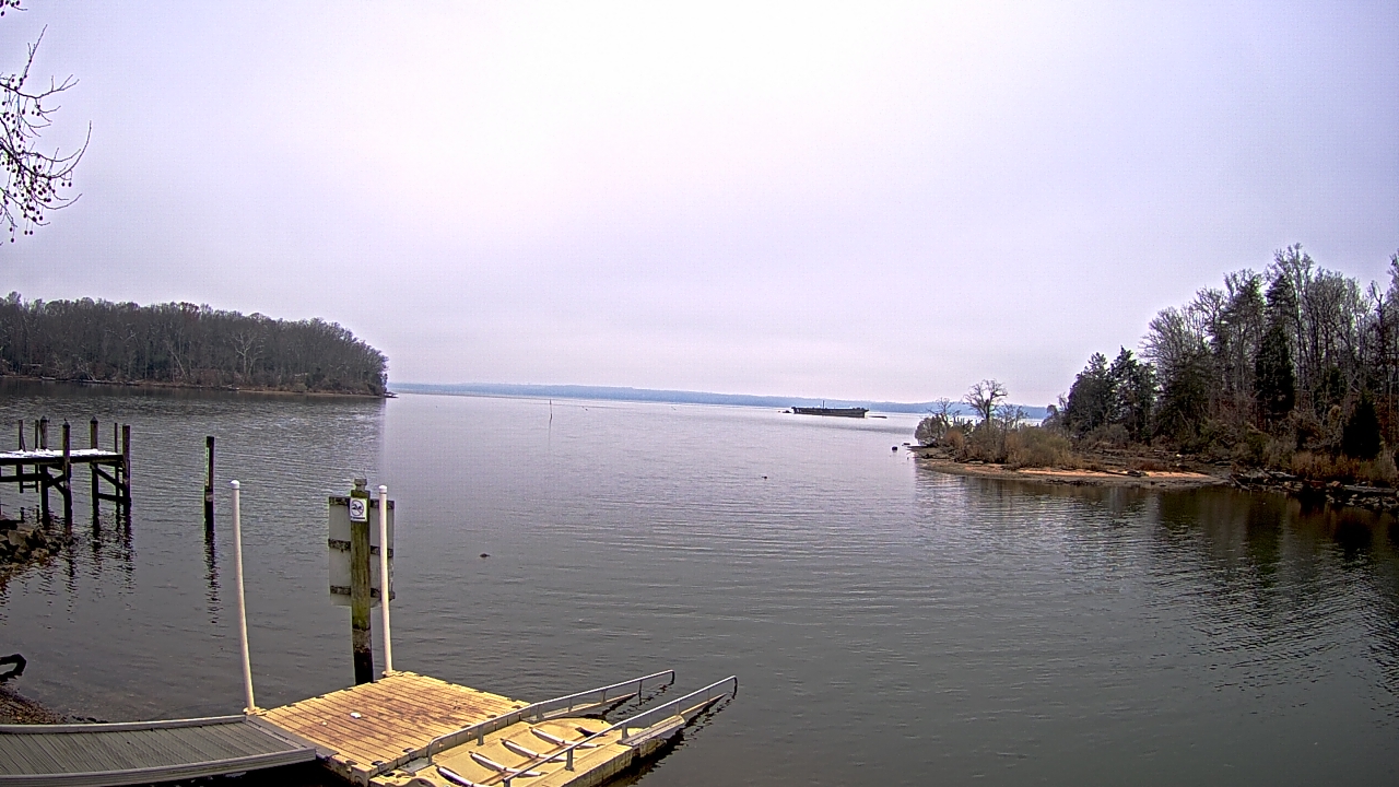 Thumbnail for current weather camera view from Mallows Bay in Indian Head, Maryland