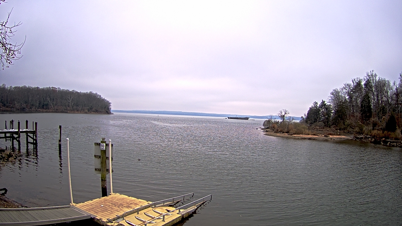 Thumbnail for current weather camera view from Mallows Bay in Indian Head, Maryland