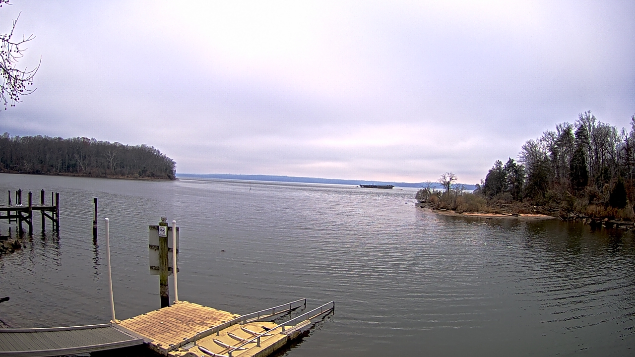Thumbnail for current weather camera view from Mallows Bay in Indian Head, Maryland