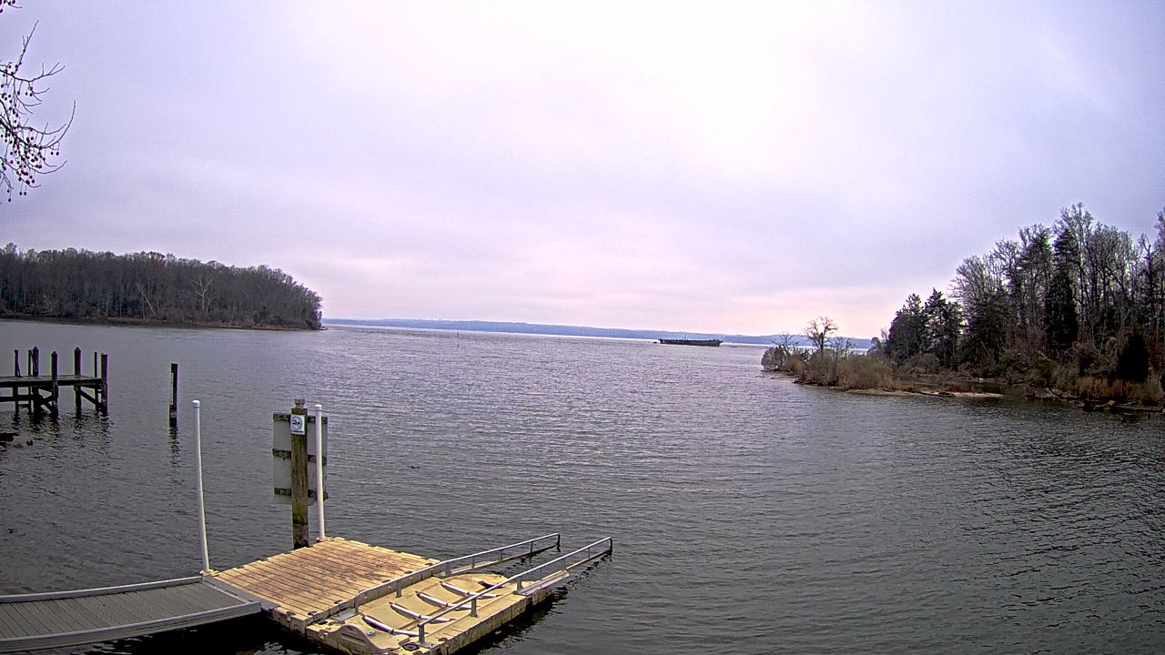 Thumbnail for current weather camera view from Mallows Bay in Indian Head, Maryland