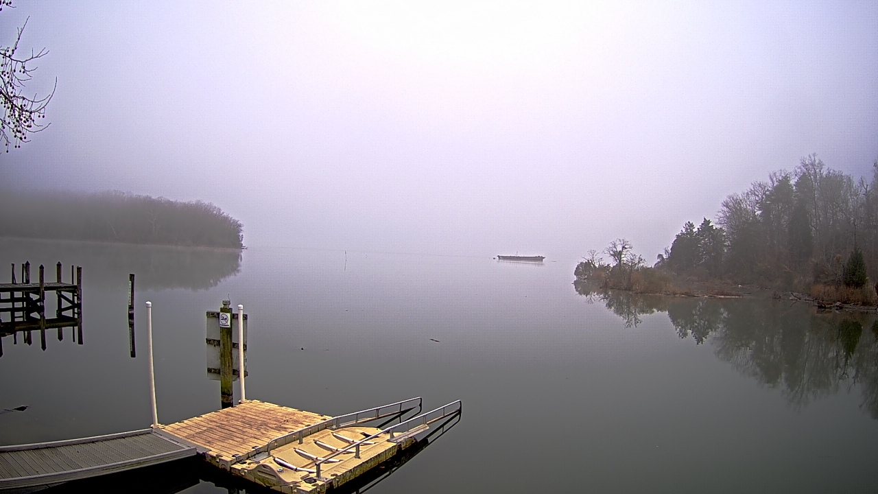 Thumbnail for current weather camera view from Mallows Bay in Indian Head, Maryland