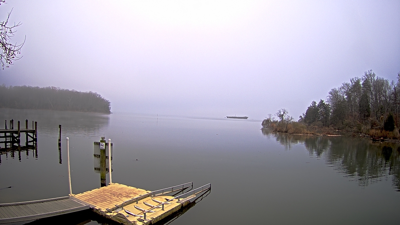 Thumbnail for current weather camera view from Mallows Bay in Indian Head, Maryland