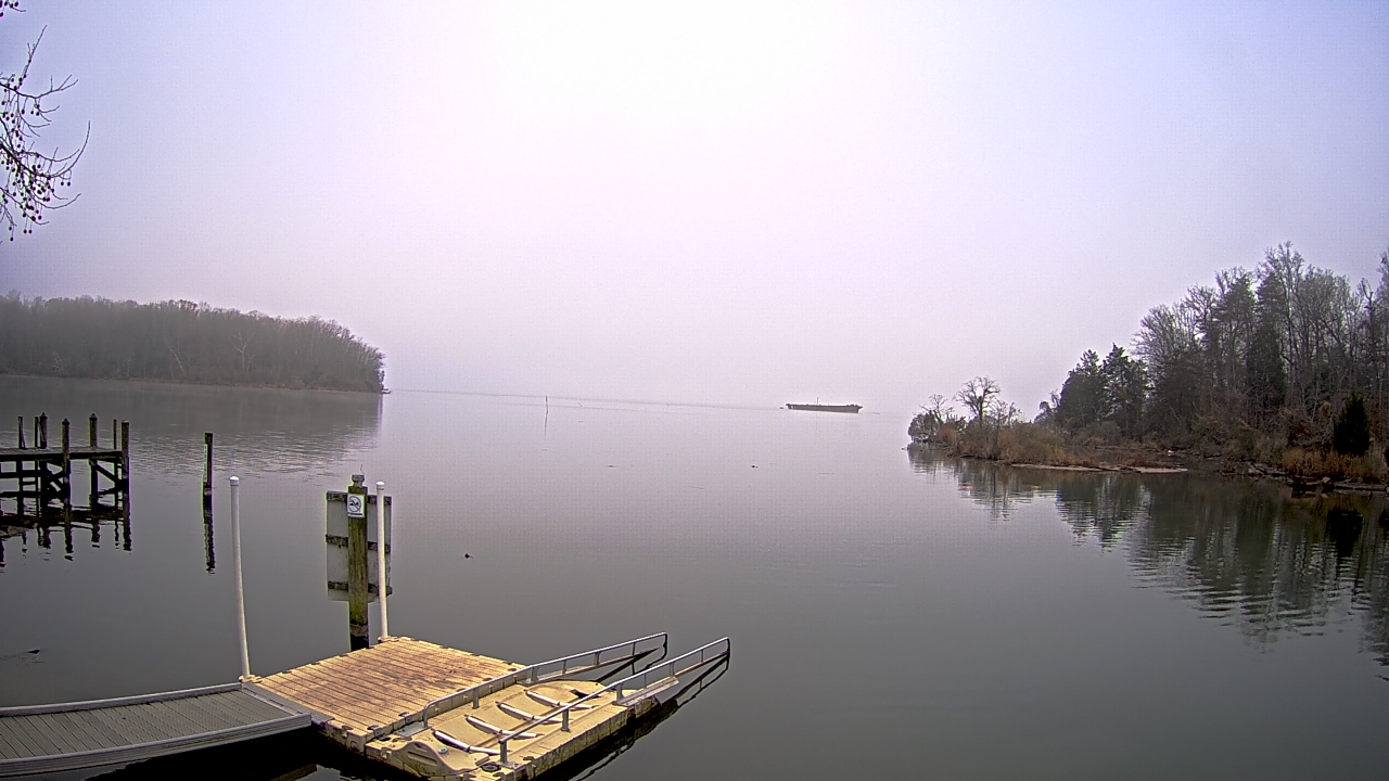 Thumbnail for current weather camera view from Mallows Bay in Indian Head, Maryland