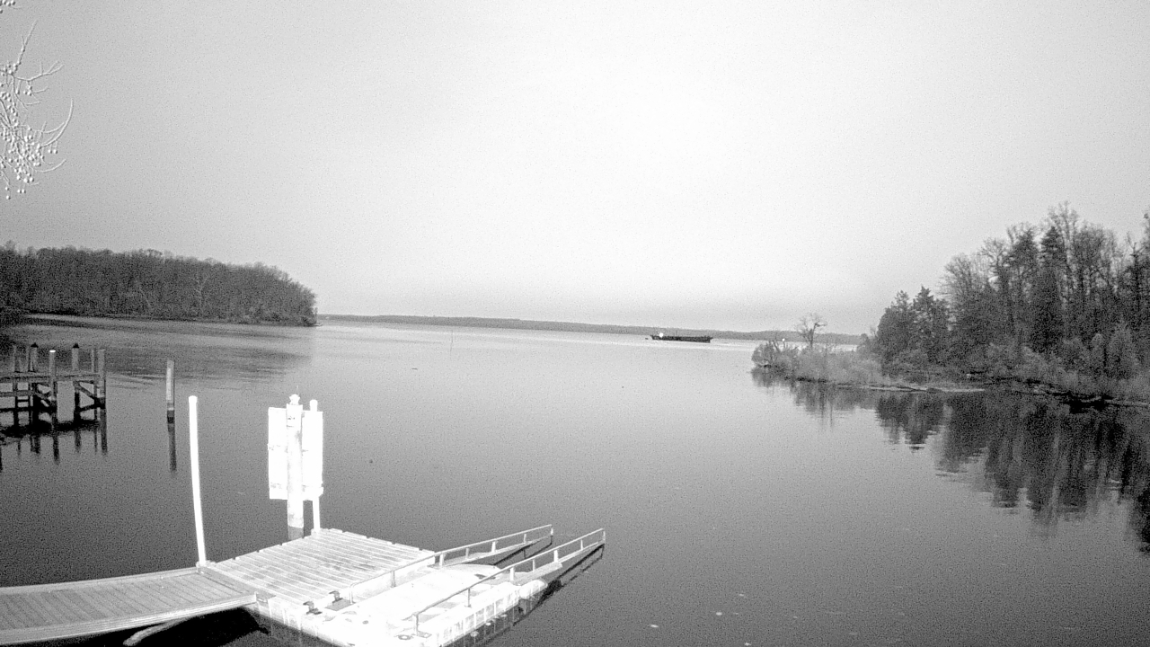 Thumbnail for current weather camera view from Mallows Bay in Indian Head, Maryland